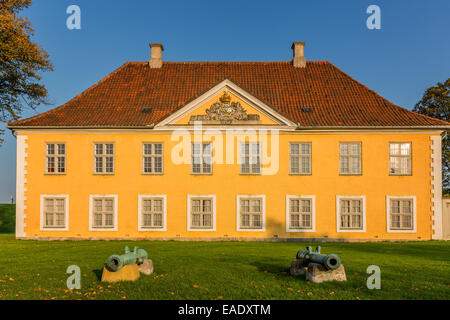 Il comandante della casa di Kastellet, Copenhagen, Danimarca Foto Stock