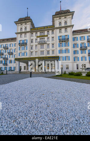 Kempinski Grand Hotel des Bains, San Moritz, Schweiz, Grigioni Foto Stock