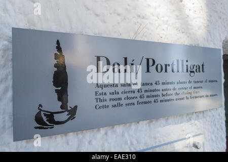 Olivengarten, Salvador Dali, Port Lligat, Cap de Creus, in Costa Brava Girona, Spanien, Katalanien, Portlligat Foto Stock