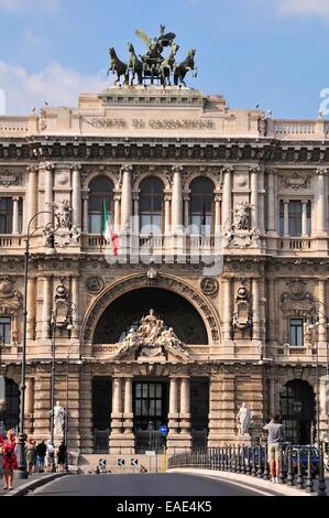 Palazzo di Giustizia e Palazzo di Giustizia, Roma, lazio, Italy Foto Stock