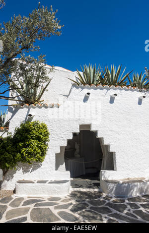 Olivengarten, Salvador Dali, Port Lligat, Cap de Creus, in Costa Brava Girona, Spanien, Katalanien, Portlligat Foto Stock