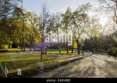 Tuerkenschanz park, Austria, Vienna, 18. distretto, Tuerkenschanzpark Foto Stock