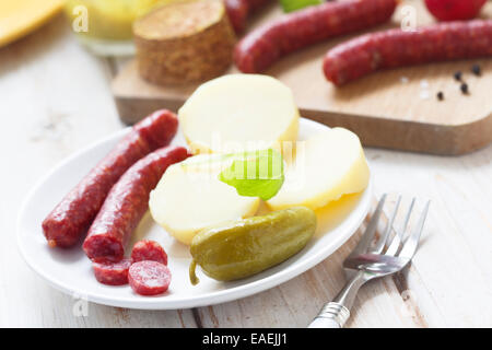 Salsicce Foto Stock