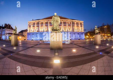 Place du Palais de Justice, Chambery, Francia Foto Stock