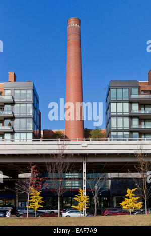 Georgetown Ritz-Carlton Hotel fumaiolo - Washington DC, Stati Uniti d'America Foto Stock