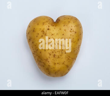 A forma di cuore ad potato Foto Stock