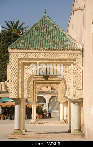 Piazza Lahdim, Meknes Marocco Foto Stock