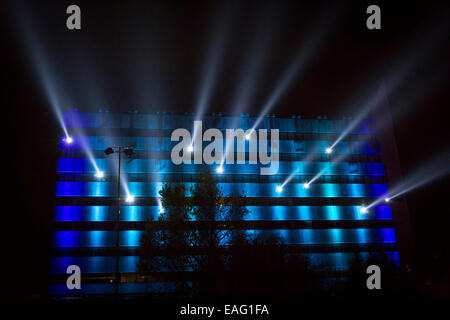 Candela di Eindhoven light festival Foto Stock