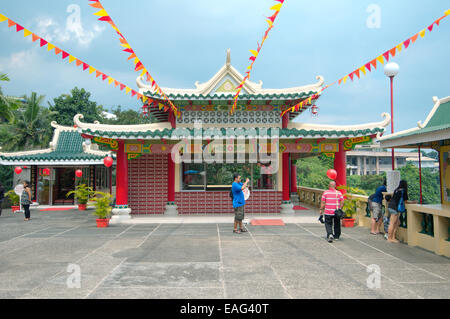 Tempio buddista a Cebu, Filippine, Sud-est asiatico Foto Stock