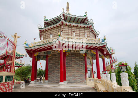 Tempio buddista a Cebu, Filippine, Sud-est asiatico Foto Stock