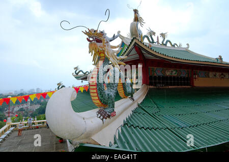 Tempio buddista a Cebu, Filippine, Sud-est asiatico Foto Stock