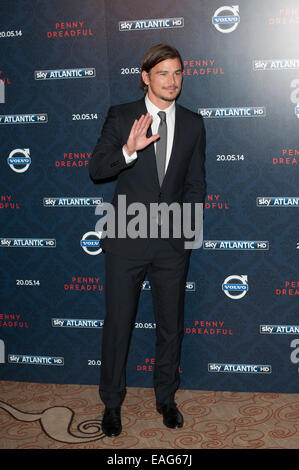 Sky Atlantic è di nuovo dramma Penny terribile lo screening presso il St Pancras Renaissance Hotel - Arrivi. Dotato di: Josh Hartnett dove: Londra, Regno Unito quando: 12 Maggio 2014 Foto Stock