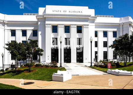 Costruzione di ufficio del procuratore generale dello stato di Alabama situato in campidoglio di Montgomery Foto Stock