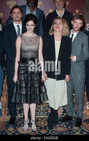 Sky Atlantic è di nuovo dramma Penny terribile lo screening presso il St Pancras Renaissance Hotel - Arrivi. Dotato di: Billie Piper,Josh Hartnett,Eva Green,Harry Treadaway dove: Londra, Regno Unito quando: 12 Maggio 2014 Foto Stock