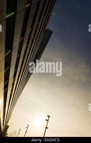 Mischek Tower, Danube City, DC, Vienna, Austria Foto Stock