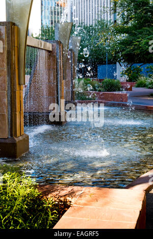 Streetscapes urbano e gli edifici nel centro cittadino di Phoenix, Arizona Foto Stock