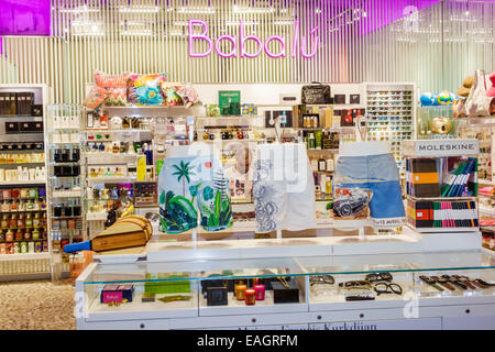 Miami Beach Florida, Lincoln Road, centro commerciale pedonale, Babalu, shopping shopper shopping negozi di mercato mercati di mercato di acquisto di vendita, negozio al dettaglio st Foto Stock