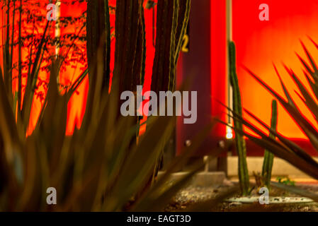 Streetscapes urbano ed edifici in Phoenix, Arizona Foto Stock