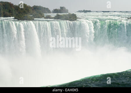 Cascate Horseshoe, Niagara Falls visto dall'alto Ontario, Canada Foto Stock