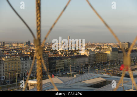 Wien Hauptbahnhof, Vienna Hauptbahnhof, Vienna la principale stazione ferroviaria, architetto, Holz, Hoffmann, Wimmer, Austria, Vienna, 10. dis Foto Stock