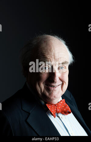 Henry Blofeld al oldie pranzo letterario 11-11-14 Foto Stock