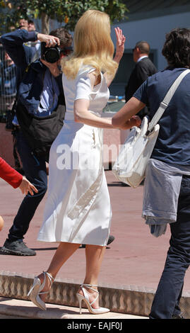 Celebrità al Cannes Film Festival 2014 dotate di: Nicole Kidman dove: Cannes, Francia Quando: 14 Maggio 2014 Foto Stock