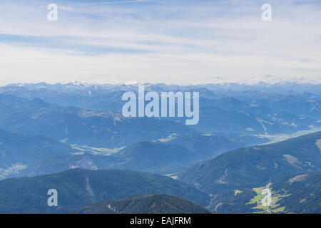 Dachstein, Stiria, Austria, Skywalk Foto Stock