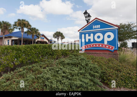 International House of Pancakes situato nei villaggi, Central Florida USA Foto Stock