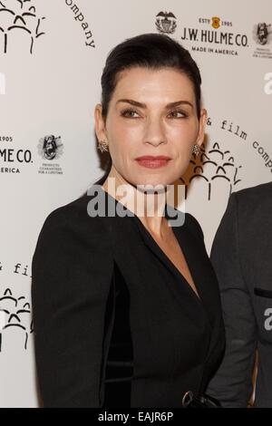 New York, NY, STATI UNITI D'AMERICA. Xvi Nov, 2014. Julianna Margulies presso gli arrivi per New York stadio e Film di gala, il Plaza Hotel di New York, NY Novembre 16, 2014. Credito: Jason Smith/Everett raccolta/Alamy Live News Foto Stock