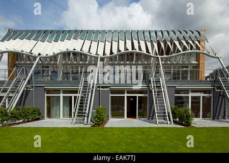 International Building Exhibition, IBA Hamburg, Soft House, Wilhelmsburg, Hamburg, Amburgo, Germania Foto Stock