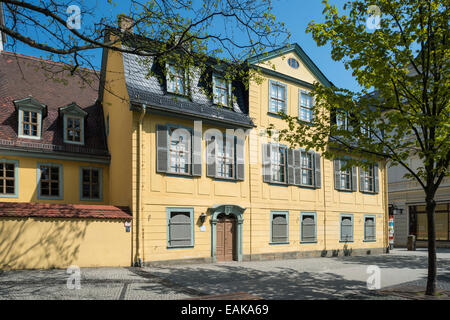 Casa di Friedrich Schiller, Weimar, Turingia, Germania Foto Stock