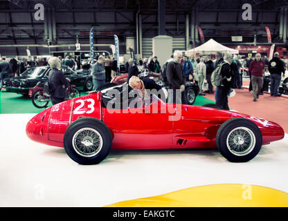 Maserati 250F 1950 Grand Prix car. NEC Classic Motorshow 2014 Foto Stock