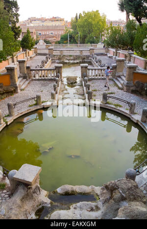 Terme di Traiano, terme di Traiano, Parco delle Colle Oppio, quartiere Monti, Roma, Italia Foto Stock