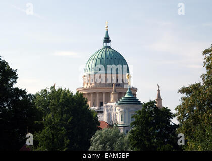 San Nikolai chiesa in Potsdam Foto Stock