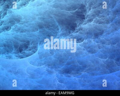 Forme astratte fatte di texture frattali. Foto Stock