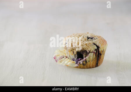 Muffin ai mirtilli Foto Stock