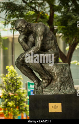 Auguste Rodin il pensatore Foto Stock