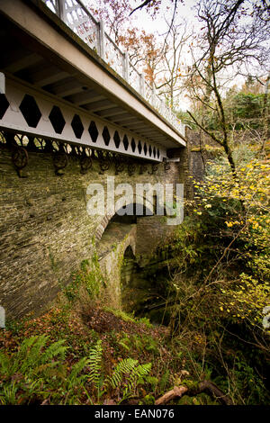 Devils Bridge Ceredigion nel Galles vicino Aberyswyth Foto Stock