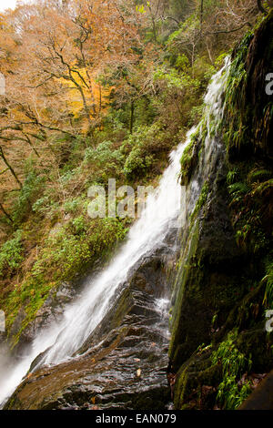 Devils Bridge Ceredigion nel Galles vicino Aberyswyth Foto Stock