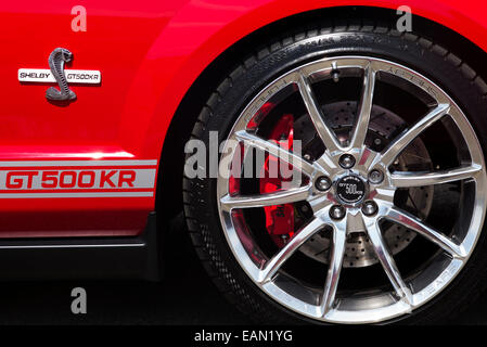 Ford Mustang Shelby GT500 KR Auto Abstract Foto Stock