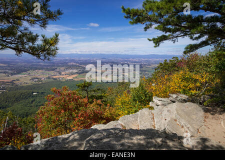 Shenandoah Valley panoramica Foto Stock