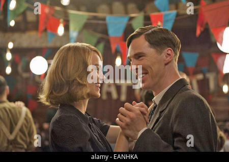 Il gioco di imitazione 2014 Weinstein Company film con Benedetto Cumberbatch e Keira Knightley Foto Stock