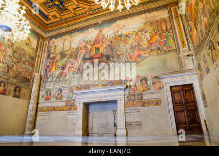 Sala di Annibale, Palazzo dei Conservatori, Musei Capitolini di Roma, Italia Foto Stock