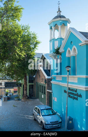 Case in Loader Street, De Waterkant distretto, Cape Town, Western Cape, Sud Africa Foto Stock