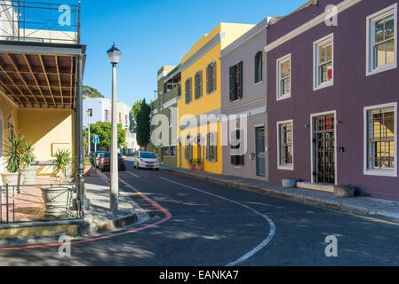 Case in Loader Street, De Waterkant distretto, Cape Town, Western Cape, Sud Africa Foto Stock