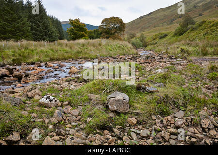 Liogan cabina superiore da Succot. Vicino a Strachur. Argyll Foto Stock