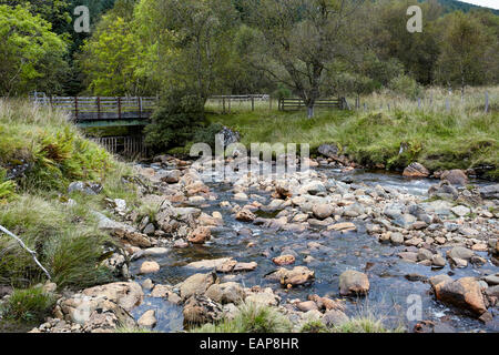 Liogan cabina superiore da Succot. Vicino a Strachur. Argyll Foto Stock