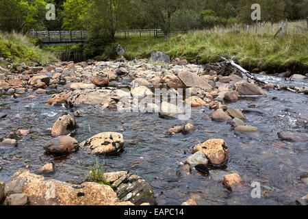 Liogan cabina superiore da Succot. Vicino a Strachur. Argyll Foto Stock