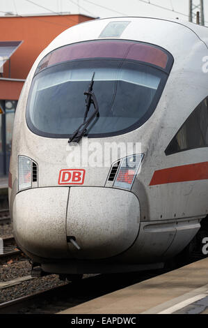 ICE 3 treni passeggeri Solingen in Germania Foto Stock