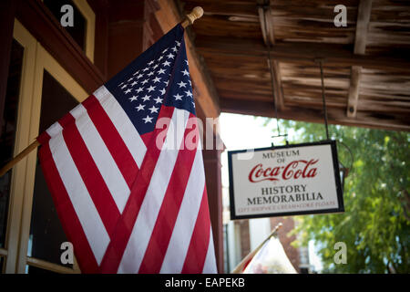 Biedenharn il Museo della Coca Cola, Vicksburg Mississippi Foto Stock